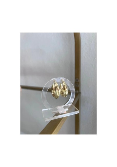Linalya Jewelry Halka Küpe Altın - Model 224