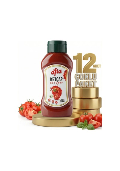 Afia Tatlı Ketçap 12x550 Gr