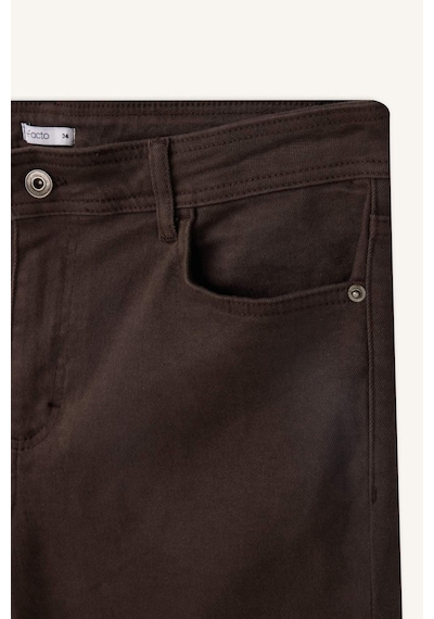 Defacto Tapered Fıt Pantolon H5582ax26spbn581 Kahve-bn581