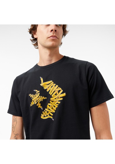 Converse Baskılı Erkek Siyah T-shirtcvm5t180