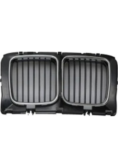On Panjur Bobrek Bmw E34 Orta Krom Sıyah Nıkelajlı 1988 93 51131973825
