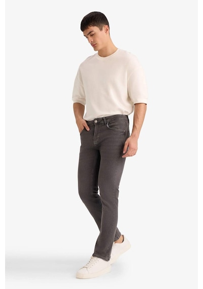 Defacto Sergio Regular Fit Normal Bel Boru Paça Jean Pantolon G5566ax25wnnm55 Gri-nm55