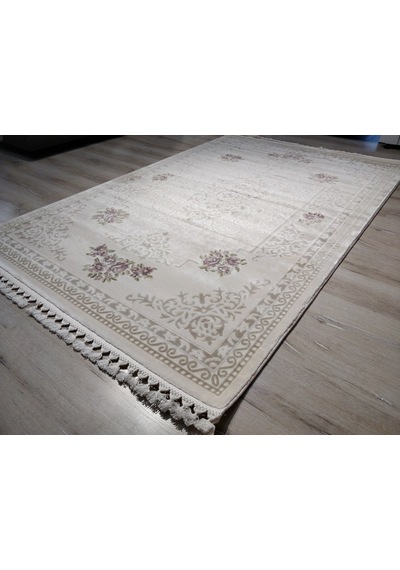 Halı Sarayı Samira 12814r Krem 125x180 Cm Salon Halısı