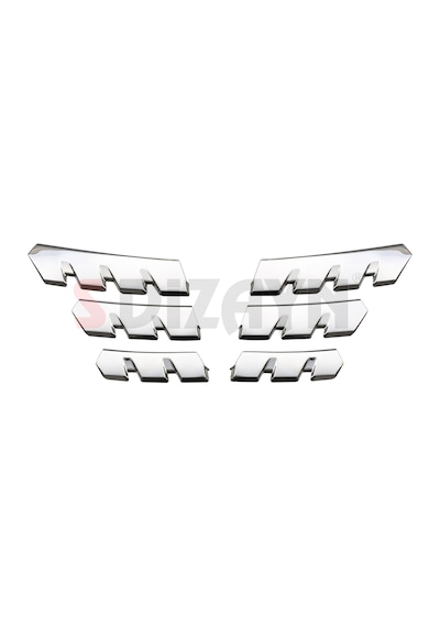 Renault Clio 5 Krom Ön Alt Panjur 6 Prç. 2019 2020 2021 2022 2023