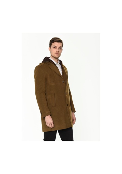 Dewberry Plt8371 Dewbrry Erkek Palto-camel