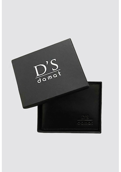 D's Damat Ds Damat Standart Kutulu Hakiki Deri Cüzdan 2H1119ST134 Siyah