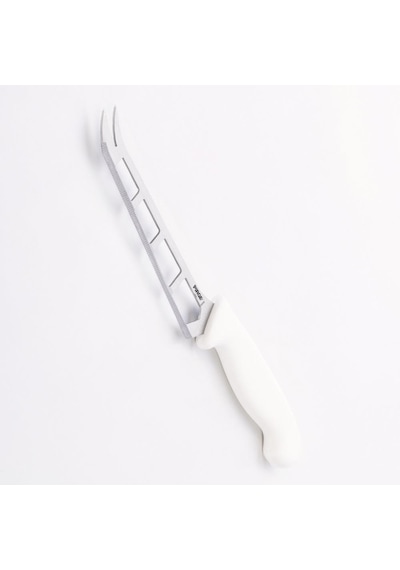 Pirge Peynir Bıçağı Delikli 13cm 82010 Beyaz
