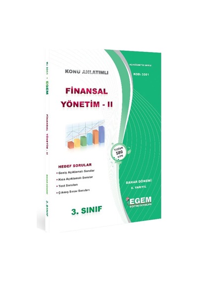 Aöf 3. Sınıf İşletme Bahar Konu Anlatımlı Soru Bankası Seti