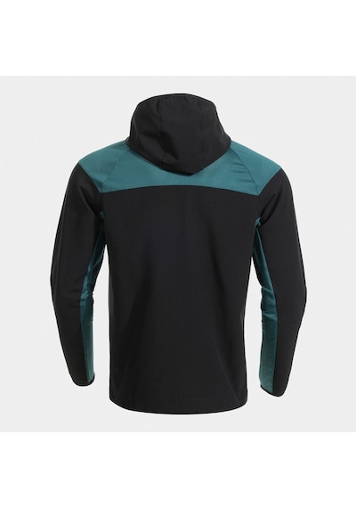 Joma Outdoor Deva Erkek Tam Fermuarlı Kapüşonlu Rüzgarlık Siyah