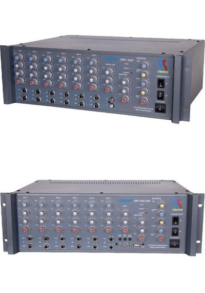 Startech Cooper Rev-400t Usb 400 Watt Hat Trafolu Reverbli Cami Anfisi Ve Çok Amaçlı Power Mixer