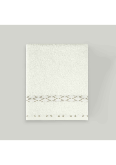 Linens Ziala Pamuk 50x85 Cm Yüz Havlusu Beyaz