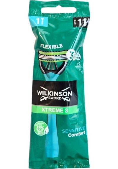 Wilkinson Sword Intuition Comfort Xtreme 3 Flexible Erkek Tıraş Bıçağı, 1'li Paket
