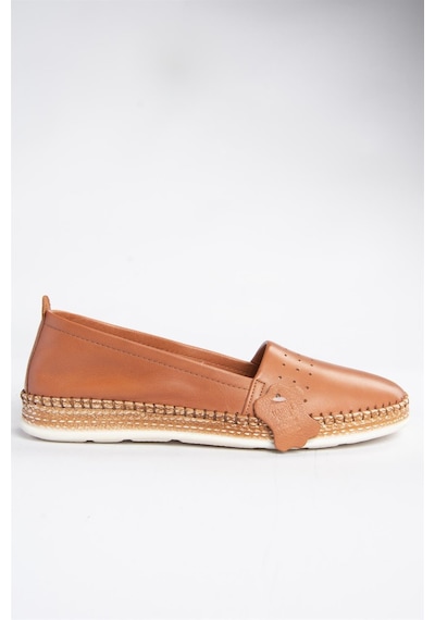 Fox Shoes P555002503 Taba Hakiki Deri Günlük Kadın Ayakkabı Taba-hakiki Deri Taba