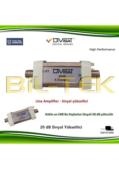 Divisat Line Amplifier Sinyal Yükseltici