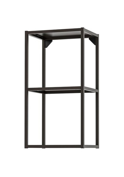 Ikea Enhet Açık Raf Ünitesi, Antrasit, 40x30x75 Cm