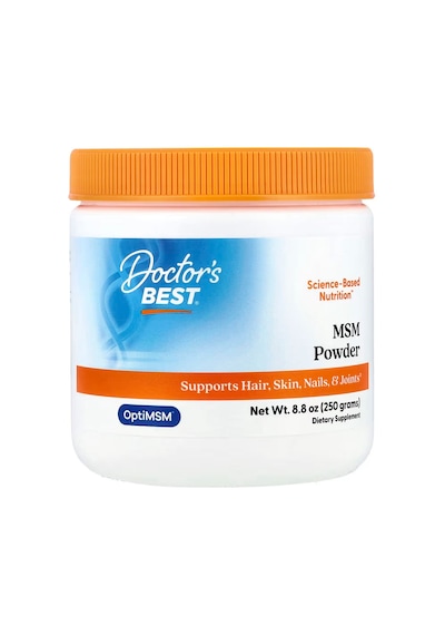 Doctor's Best Msm Powder Optimsm Bone Joint & Cartilage Skin, Nails 250 G