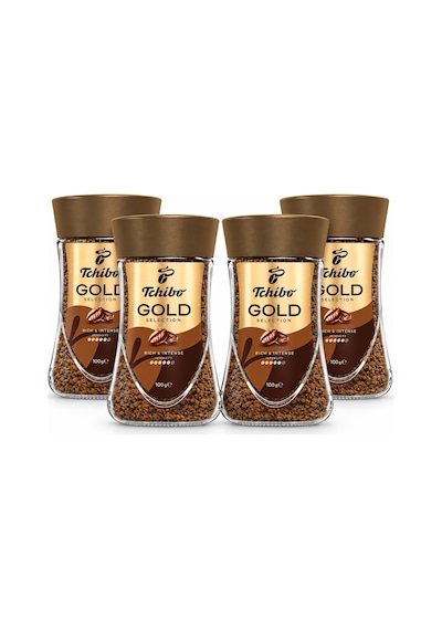 Tchibo Gold Selection Çözünebilir Kahve 100 G X 4 Adet