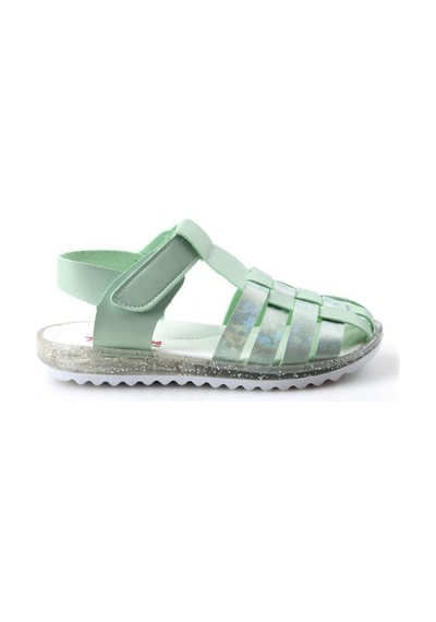 Papuçcity Arzen 02413 Orto Pedik Kız Çocuk Sandalet Ayakkabı Yeşil
