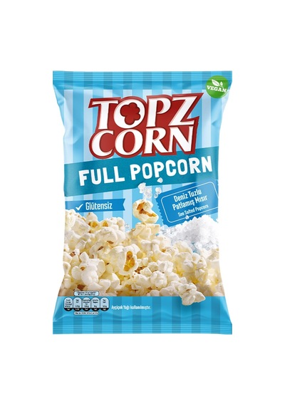 Topzcorn Popcorn 105 G Deniz Tuzlu 2'li Ekonomik Paket - 2 Adet Tarı