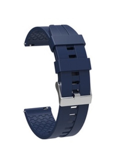 Samsung Gear S2 Krd-23 20mm Silikon Kordon - Lacivert