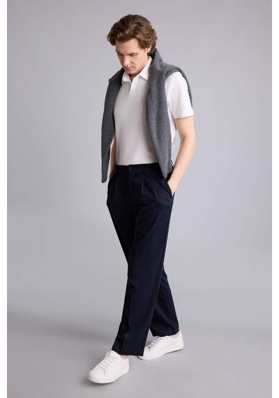 Defacto Baggy Fıt Pantolon G6724ax26smnv86 Lacivert-nv86