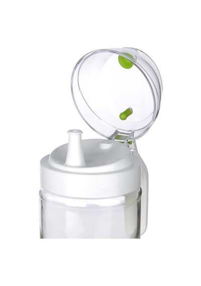 Plastik Damlatmaz Kapaklı Oilcon Yağlık 660ml Beyaz Kc-345 Diğer