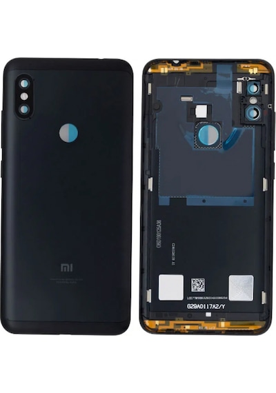 Xiaomi Redmi Note 6 Pro Arka Kapak Sevis Siyah