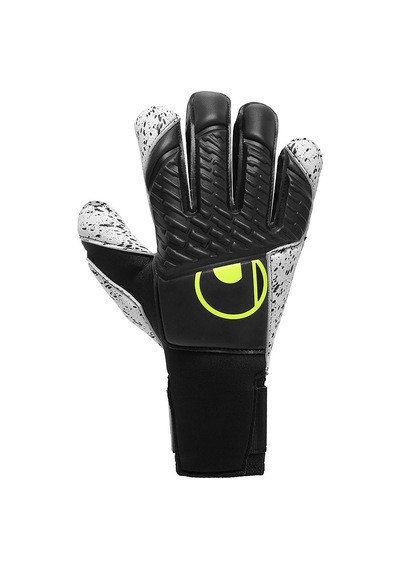 Siyah - Fosforlu Sarı Kaleci Eldiveni Supergrip+ Flex Frame Carbon