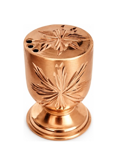 Aura Copper El İşlemeli Bakır Tuzluk Dekoratif Sofra Tuzluğu Ve Baharatlık Ac-tz-005
