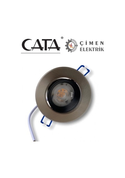 Ct 5252 Cata 7w Satin Gövde Led Spot Armatür Beyaz Işık 6400k Diğer