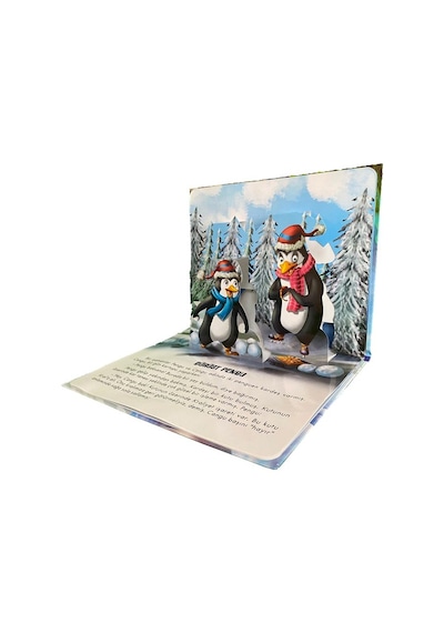Meraklı Balık - Pop-Up 3D Hareketli Kitap- Minik Damla