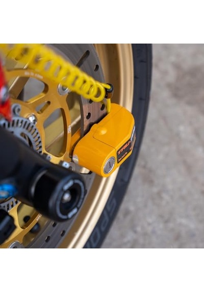 Tru-tension M153 Motorcycle Alarm Disc Lock 110 Db Alarmlı Motosiklet Disk Kilidi