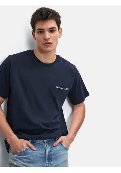 Ltb Lacivert T-shırt 01225842456089 12551 Lacivert