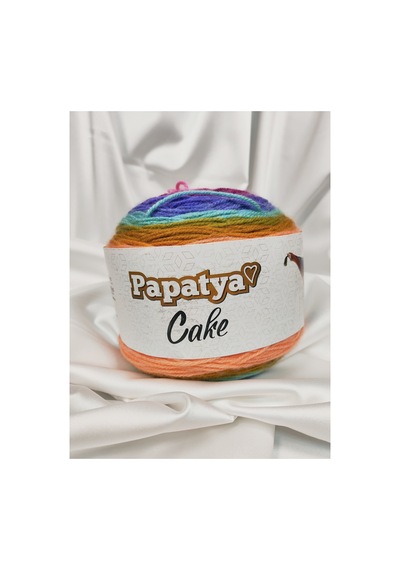 Papatya Cake Ebruli El Örgü İpi 1 Adet 150gr. - Renk: 241