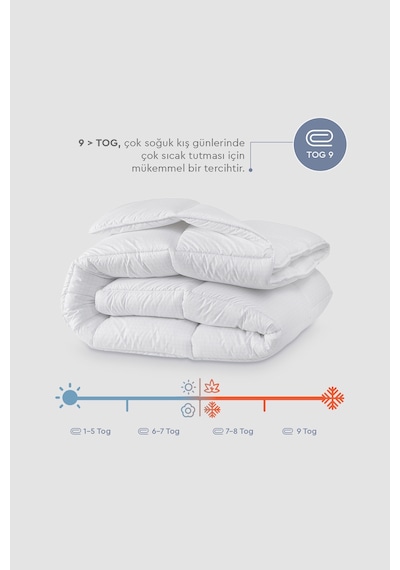 Yataş Relax Ultra Anti-Stress Çift Kişilik XL Yorgan 300 gr/m2 - Beyaz