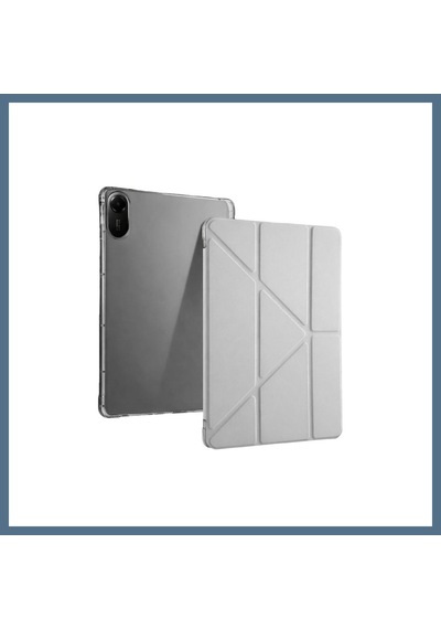 Buradabulabilirsin Redmi Pad 2 Kalemlikli Mars Tablet Kılıfı - Gri Bbz