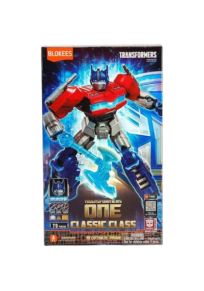 71161 Sun-blo-figür Transformers Classıc Class 11 Optımus Prıme Trns