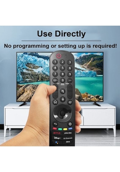 Lasonstiges Lg Smart Tv 2022 Oled Tv Z2, G2, C2, B2, A2 Qned99, 90, 85, 80 Nano80, 75 Uq90 Için Mr22ga Akb76039902 Uzaktan Kumandayı Değiştirin