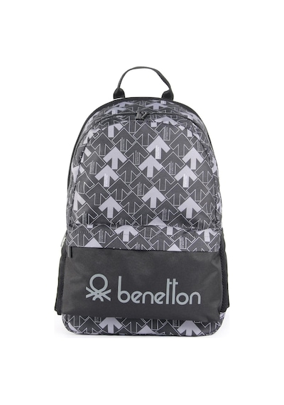 United Colors Of Benetton Bnt03738 Siyah/gri Unisex Okul Çantası