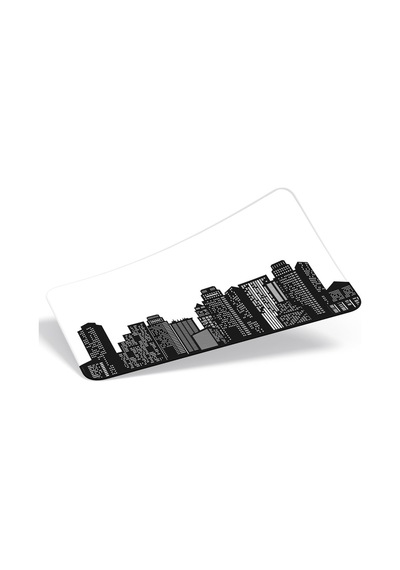 90x40 Cm Xxl Gaming Mouse Pad High Density Hybrid Kumaş Kaymaz Taban Yüksek Çözünürlüklü Baskı Fare Altlığı Oyuncu Mousepad The City Sku: Zeusb0fnn6j29t