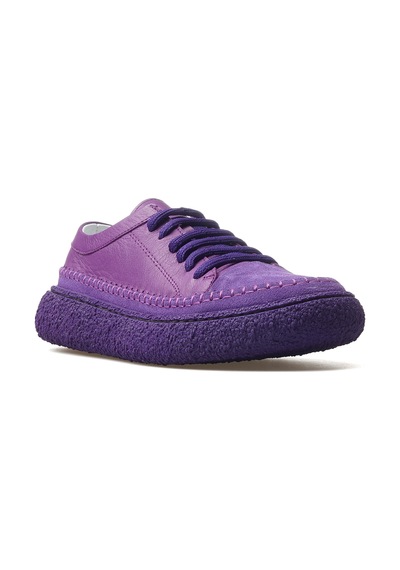 Mammamia Kadın Hakiki Deri Sneaker Ayakkabı 25y D25ya-240 Z Lila Süet Lila Süet Lila