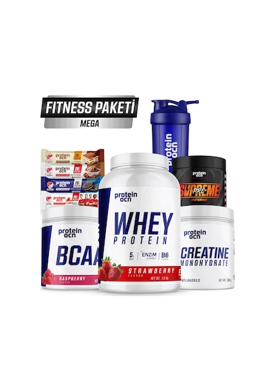 Proteinocean Fitness Paketi Mega - Çilek Ahududu