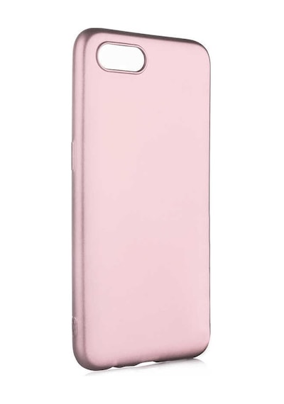 Rba Aksesuar Realme C2 Kılıf Rba Premier Silikon Kapak - Rose Gold Altın