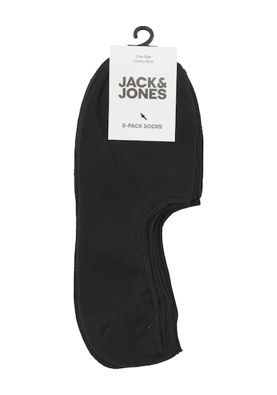 Jack & jones Jacdouglas Multı Short Sock 3 Pack Noos Siyah12260080 Siyah