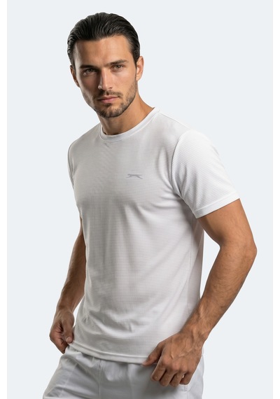 Slazenger Hıjack I Erkek Beyaz Tişört