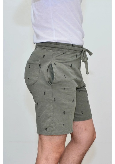 Superfly Erkek 20615 Men Sweat Short Koyu Haki 2061510 Siyah