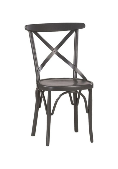 Gazzini Thonet Ahşap Sandalye Antrasit