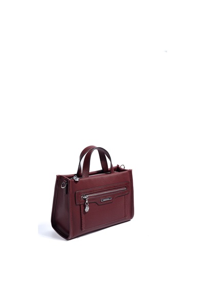 Silver Polo Sp1271 Kadın El Çantası Petek Bordo-bordo