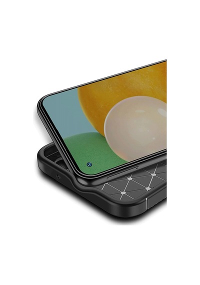 Xiaomi Poco X7 Pro Kılıf Auto Focus Karbon Kapak - Siyah Düz Renkli