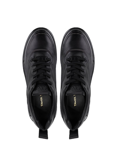 Tamer Tanca Erkek Hakiki Deri Siyah Deri Sneakers & Spor Ayakkabı 298 2850-6e01 Erk Ayk Sk25-26 Sıyah Dr Siyah